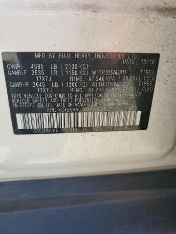 2017 SUBARU OUTBACK 2. - 4S4BSAAC3H3272078