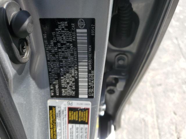4T4BF1FK3FR489017 2015 TOYOTA CAMRY