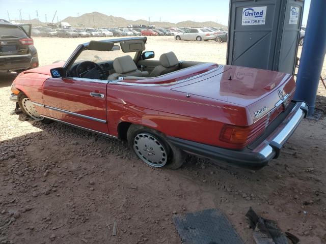 Vin: wdbba48d2ka093796, lot: 58266515, mercedes-benz sl-class sl 19892