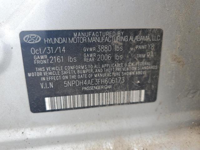 2015 HYUNDAI ELANTRA SE - 5NPDH4AE3FH606173