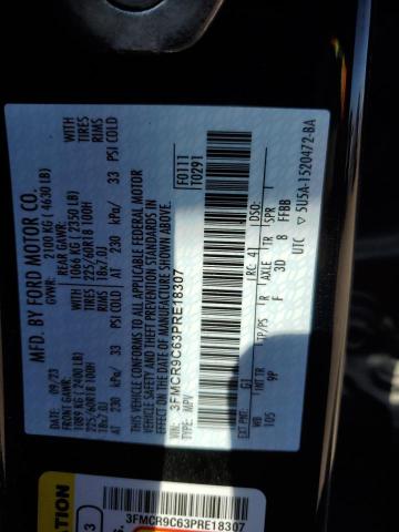 2023 FORD BRONCO SPO 3FMCR9C63PRE18307