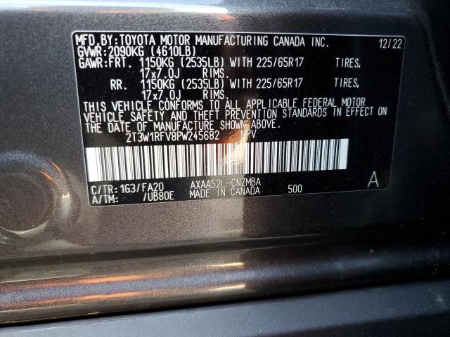 2023 TOYOTA RAV4 XLE - 2T3W1RFV8PW245682