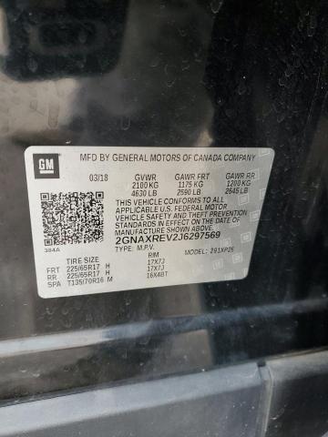 2018 CHEVROLET EQUINOX LS 2GNAXREV2J6297569