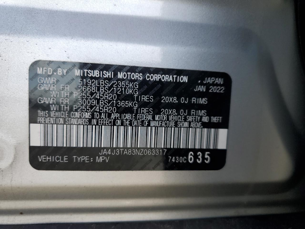 MITSUBISHI OUTLANDER ES