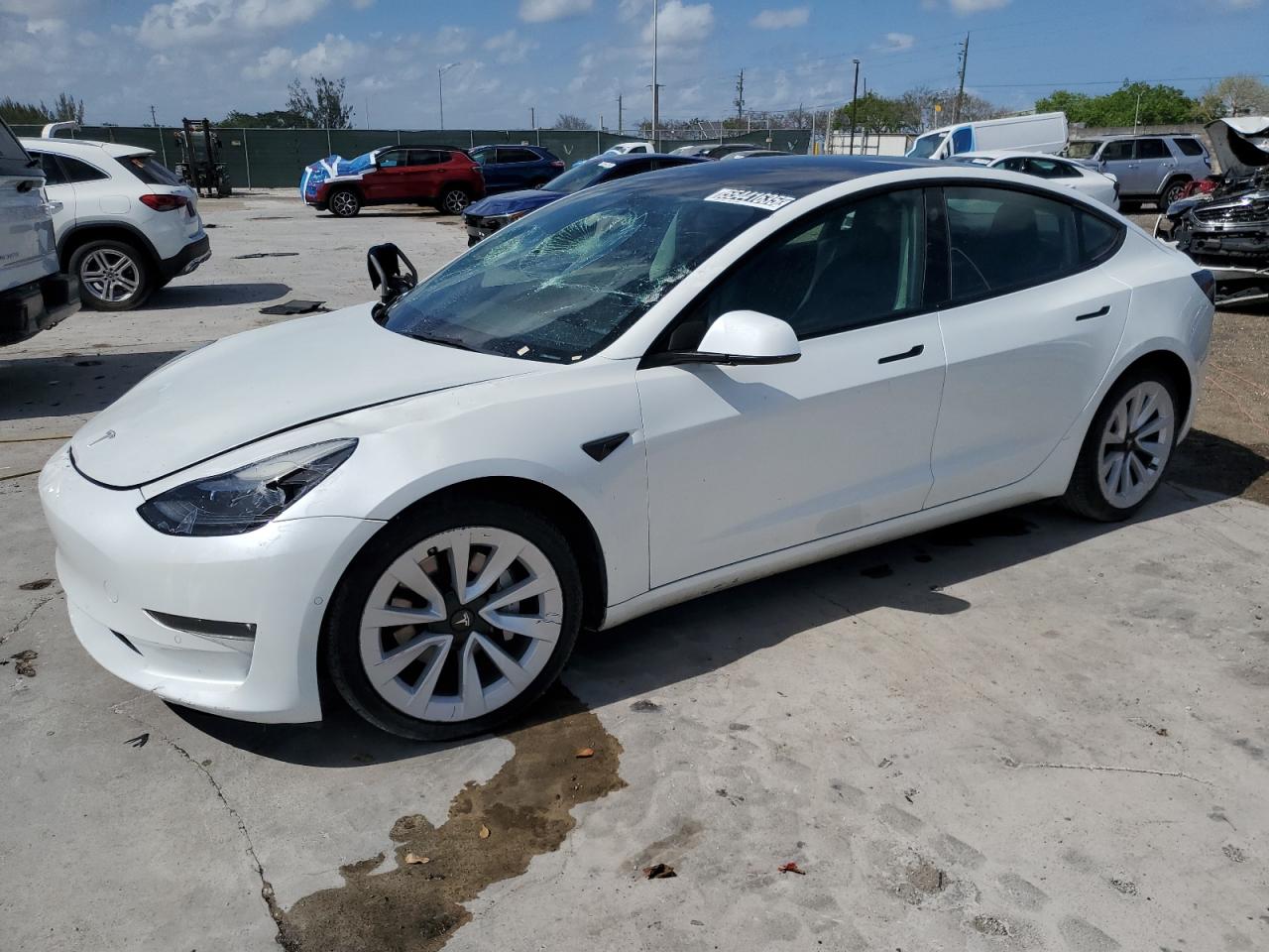  Salvage Tesla Model 3