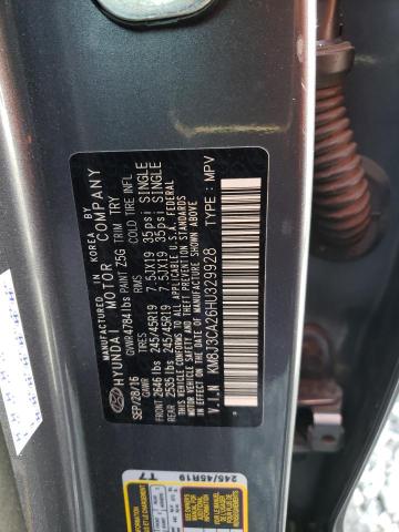 2017 HYUNDAI TUCSON LIM - KM8J3CA26HU329928