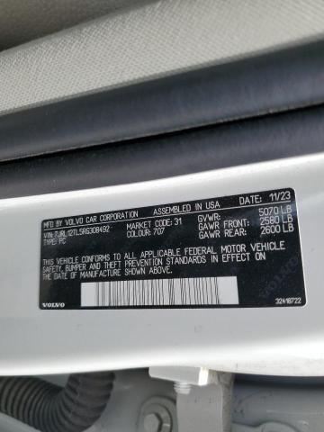 2024 VOLVO S60 PLUS 7JRL12TL5RG308492