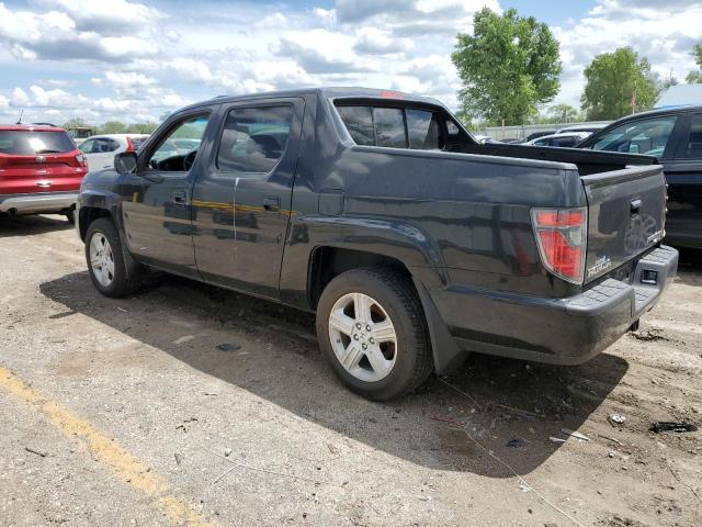 HONDA RIDGELINE 2012 black crew pic gas 5FPYK1F54CB460992 photo #3