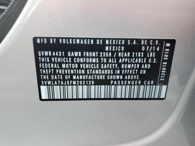 2015 VOLKSWAGEN JETTA TDI - 3VWLA7AJXFM202129