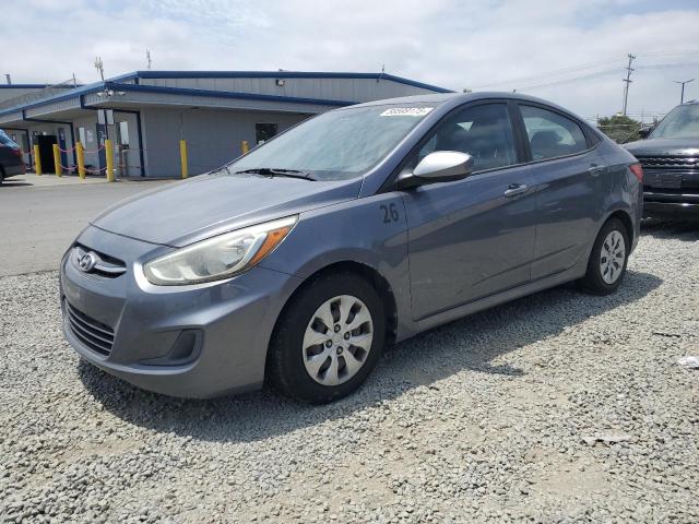 HYUNDAI ACCENT SE 2016 gray  gas KMHCT4AE9GU994877 photo #1