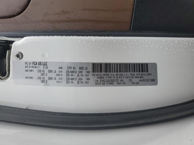 2018 CHRYSLER PACIFICA L 2C4RC1GG9JR321775