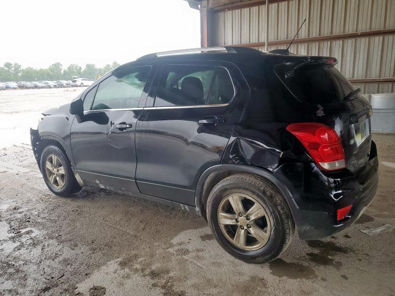 CHEVROLET TRAX 1LT 2019 black  gas 3GNCJLSB0KL378536 photo #3