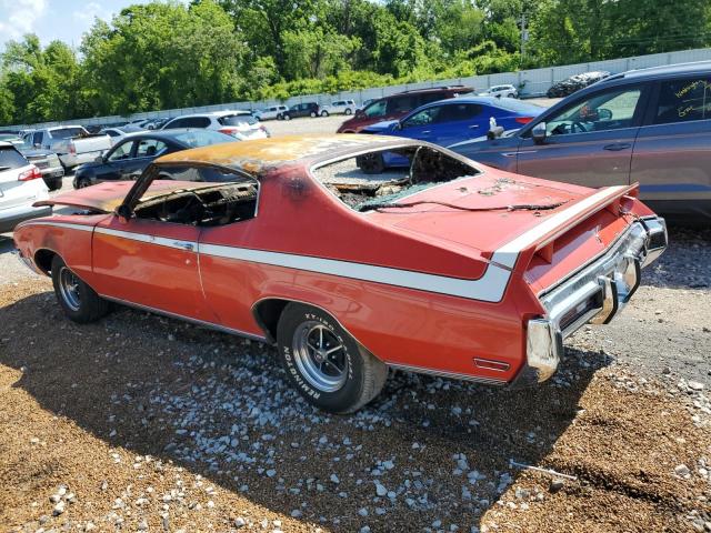 BUICK SKYLARK 1972 red   4D37J2H176958 photo #3