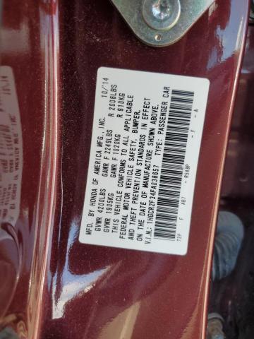 2015 HONDA ACCORD LX - 1HGCR2F34FA038657