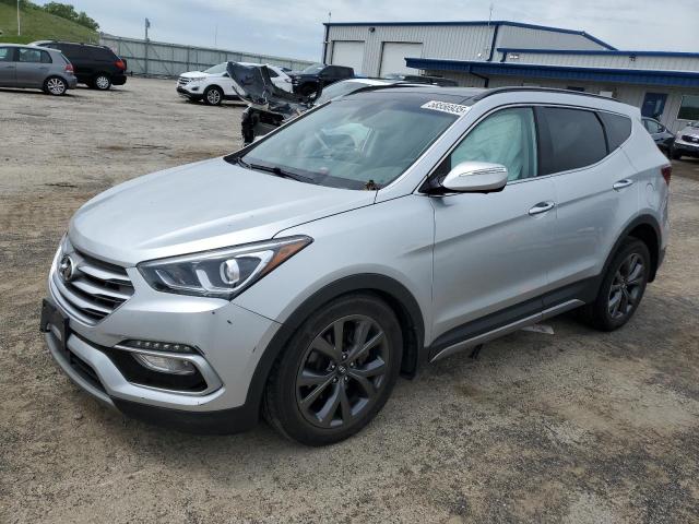Vin: 5xyzwdla6jg561753, lot: 58556935, hyundai santa fe 2018 img_1