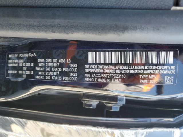 2015 JEEP RENEGADE L - ZACCJBBT2FPC23110