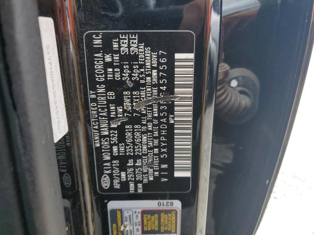 2019 KIA SORENTO EX - 5XYPHDA53KG457567