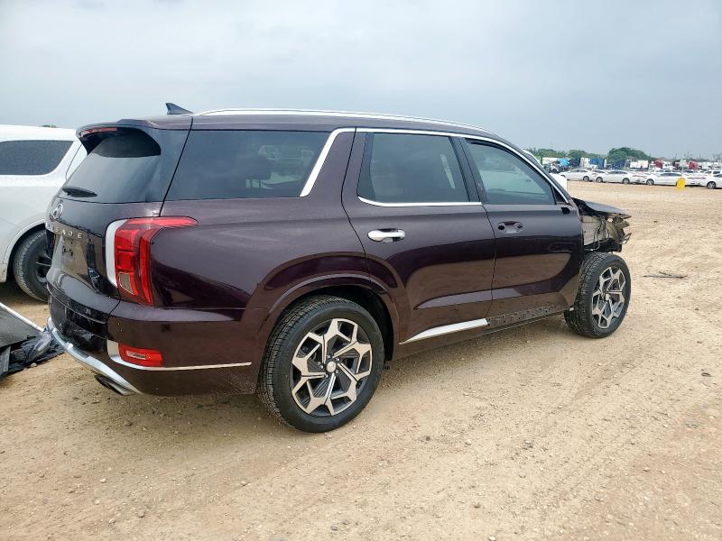 Vin: km8r74he3mu323995, lot: 57584575, hyundai palisade calligraphy 20213