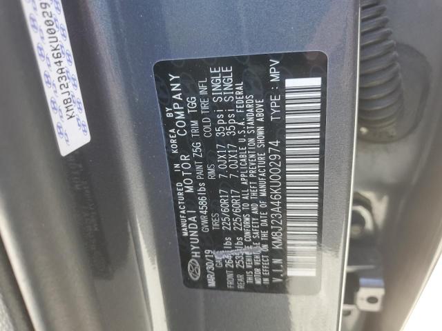 2019 HYUNDAI TUCSON SE - KM8J23A46KU002974