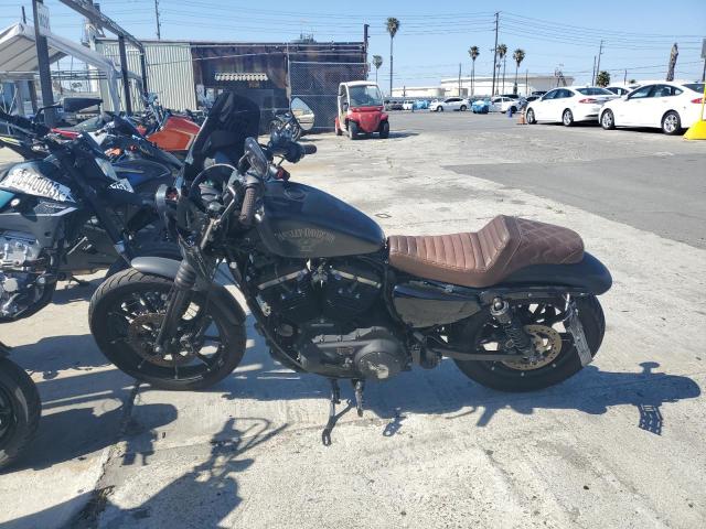 HARLEY-DAVIDSON XL883 IRON 2016 black road/str gas 1HD4LE234GC440128 photo #4