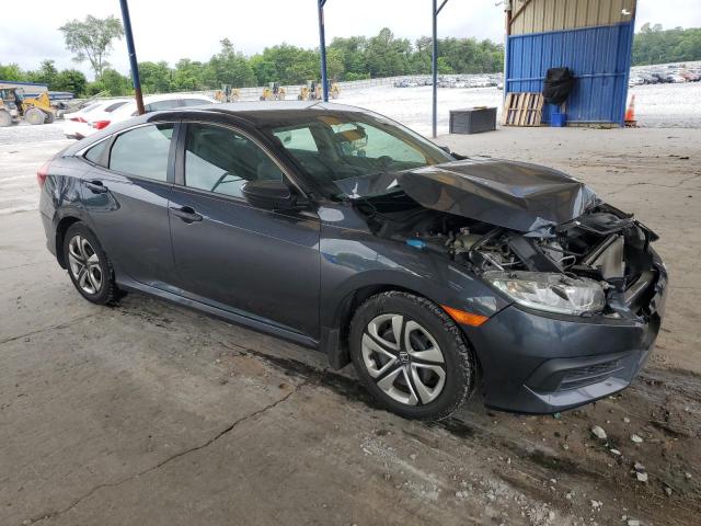 Vin: 19xfc2f54he014695, lot: 57439725, honda civic lx 20174