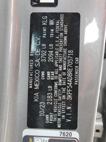 2024 KIA FORTE GT L 3KPF54AD8RE705718