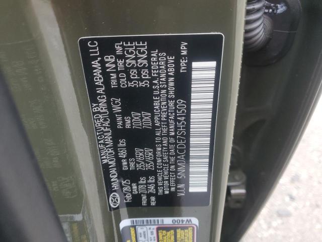 2025 HYUNDAI TUCSON SE 5NMJACDE7SH541509