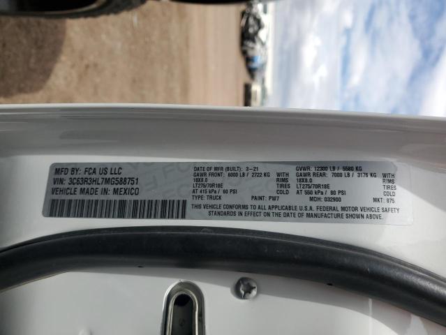 2021 RAM 3500 BIG H 3C63R3HL7MG588751