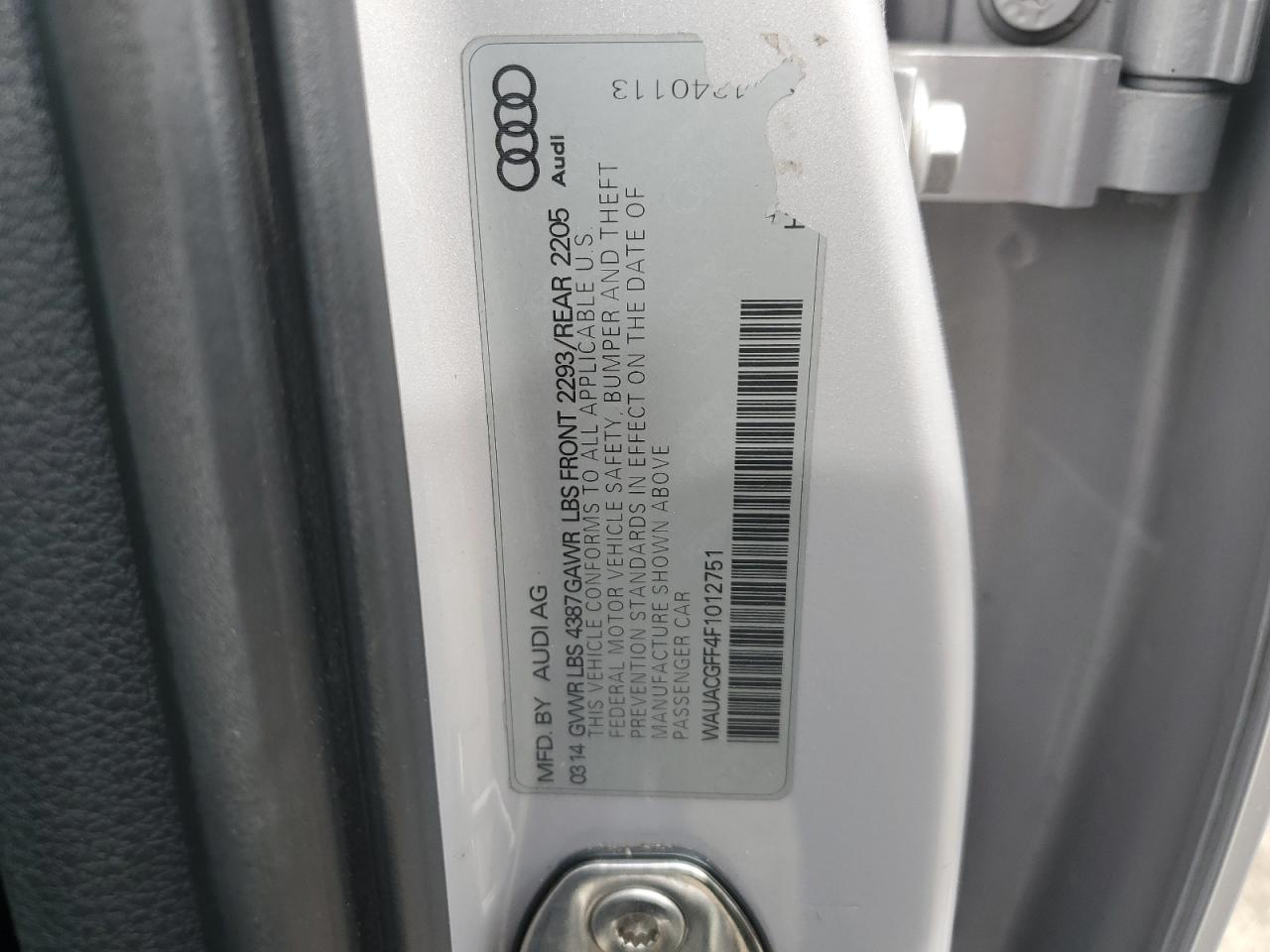 Audi A3 premium 2015