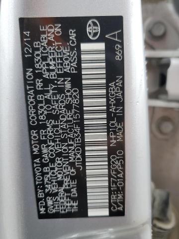 2015 TOYOTA PRIUS C - JTDKDTB34F1577820