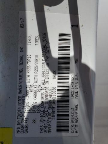 2017 TOYOTA TUNDRA DOU - 5TFRM5F10HX118030
