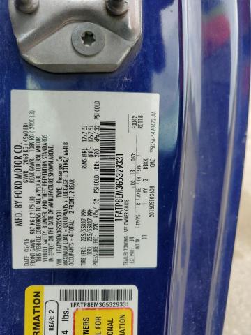 2016 FORD MUSTANG - 1FATP8EM3G5329331