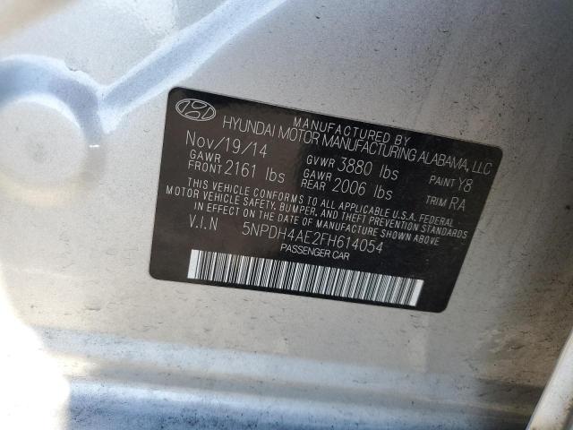 2015 HYUNDAI ELANTRA SE - 5NPDH4AE2FH614054
