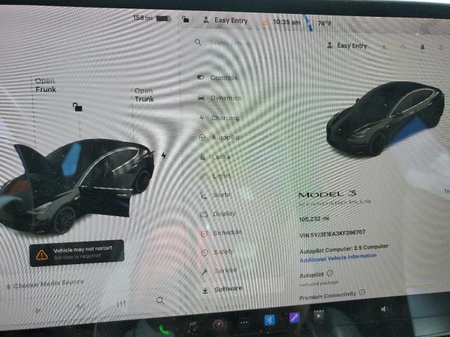 2019 TESLA MODEL 3 - 5YJ3E1EA3KF296707