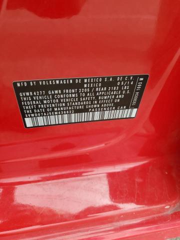 2014 VOLKSWAGEN JETTA SE - 3VWD07AJ5EM436622