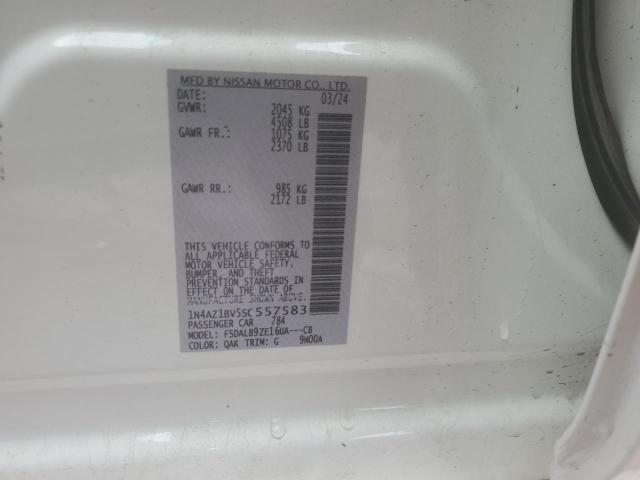 2025 NISSAN LEAF S - 1N4AZ1BV5SC557583