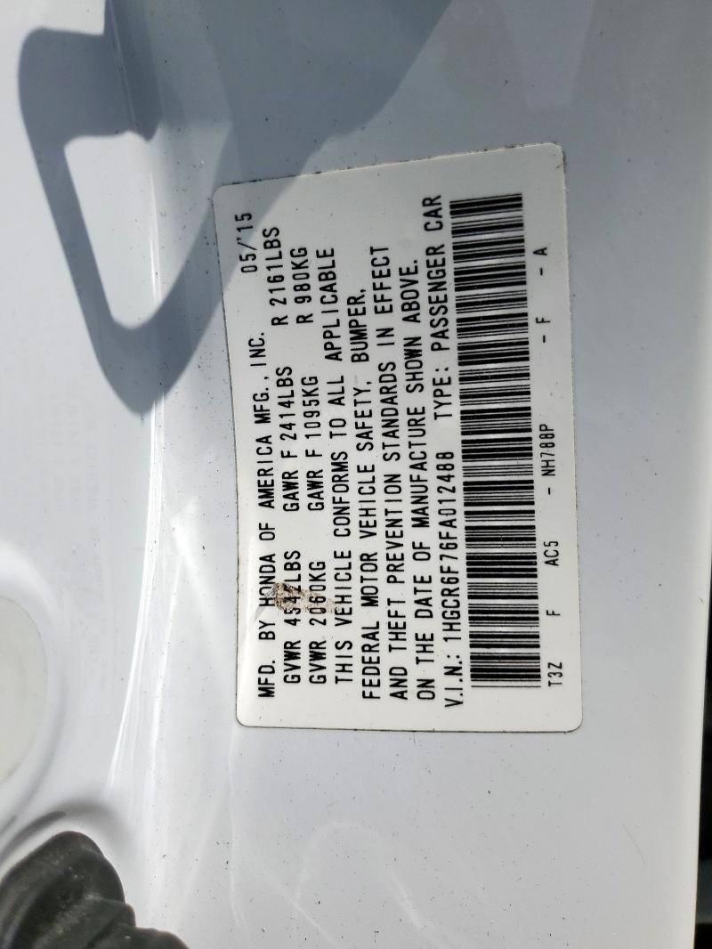 2015 HONDA ACCORD TOU - 1HGCR6F76FA012488