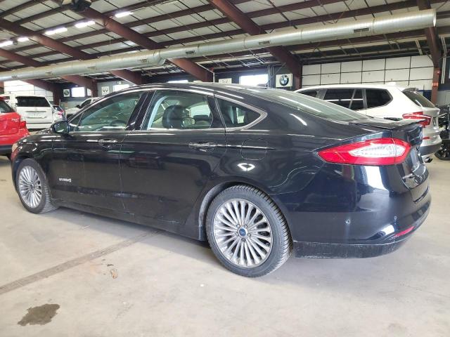 FORD FUSION TIT 2014 black sedan 4d hybrid engine 3FA6P0RU3ER355219 photo #3
