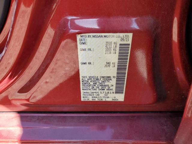 2015 NISSAN ALTIMA 2.5 - 1N4AL3AP4FC571819
