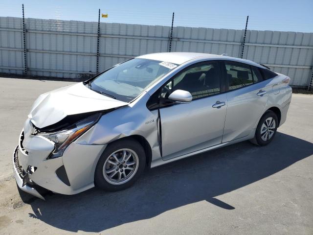 TOYOTA PRIUS 2018 silver  hybrid engine JTDKBRFU1J3582403 photo #1