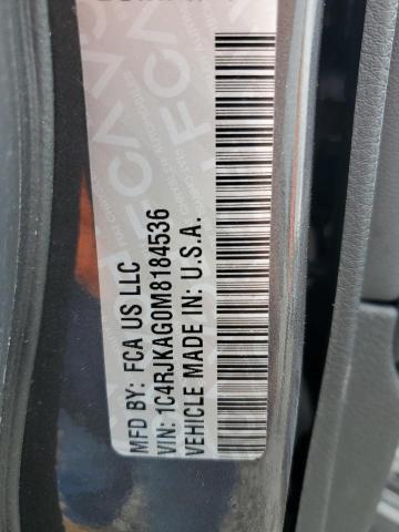 2021 JEEP GRAND CHER - 1C4RJKAG0M8184536