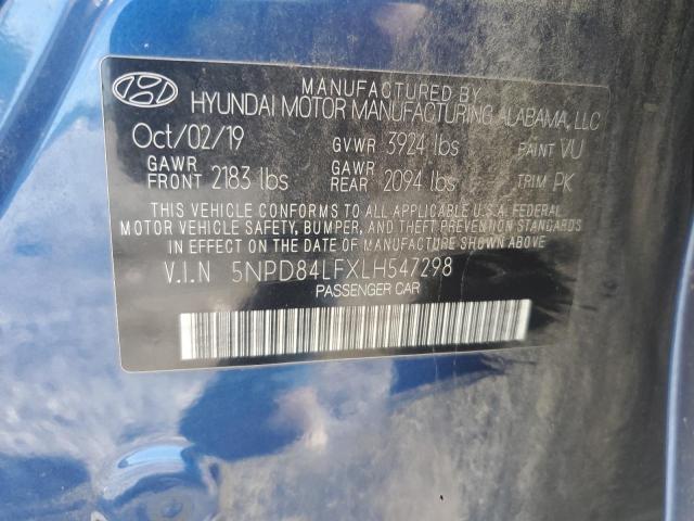 2020 HYUNDAI ELANTRA SE - 5NPD84LFXLH547298