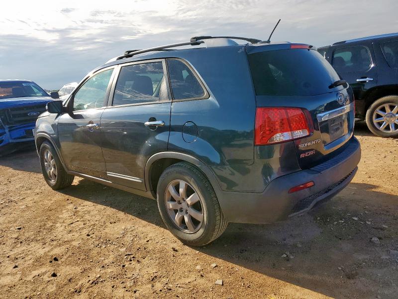 KIA SORENTO BA 2012 blue  gas 5XYKT4A28CG198297 photo #3