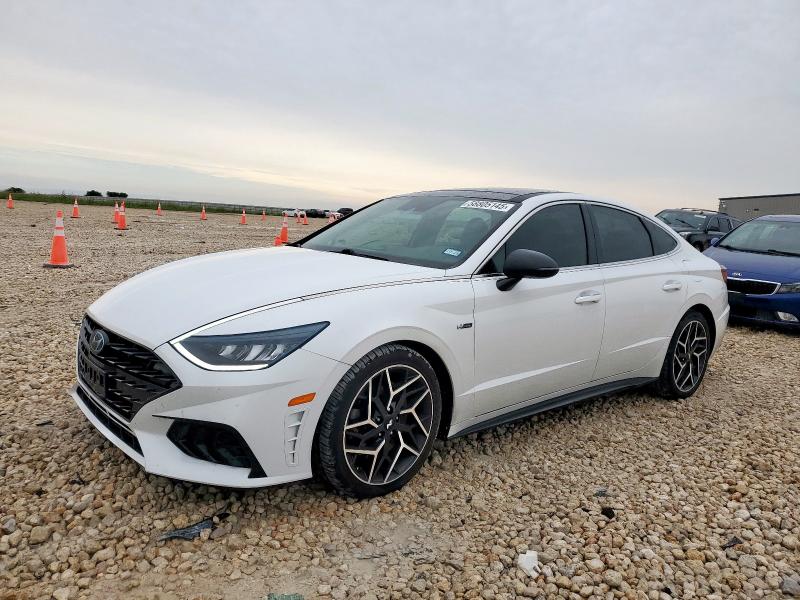 Vin: 5npek4jc5mh130574, lot: 58805145, hyundai sonata n line 2021 img_1