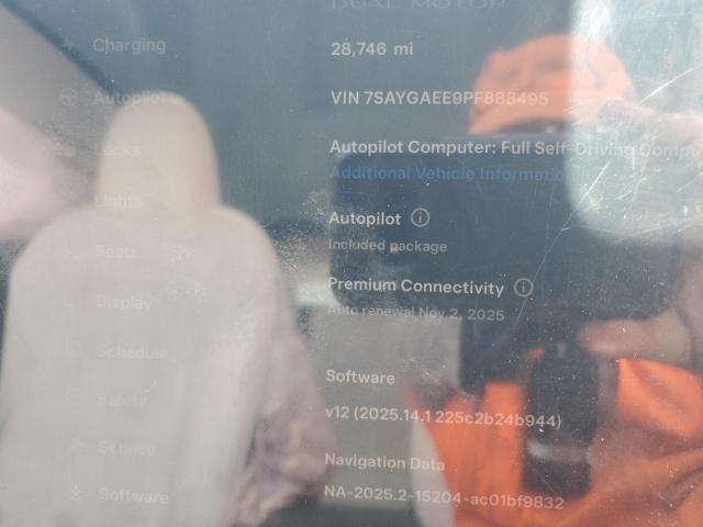 2023 TESLA MODEL Y - 7SAYGAEE9PF888495
