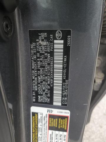 2011 TOYOTA CAMRY BASE - 4T4BF3EK4BR088633