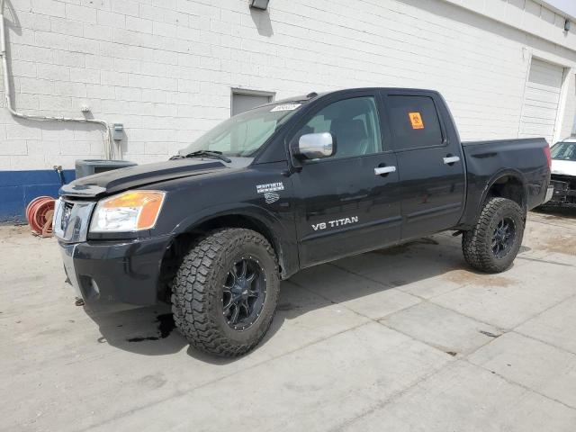 NISSAN TITAN XE 2009 black  flexible fuel 1N6BA07C59N314908 photo #1