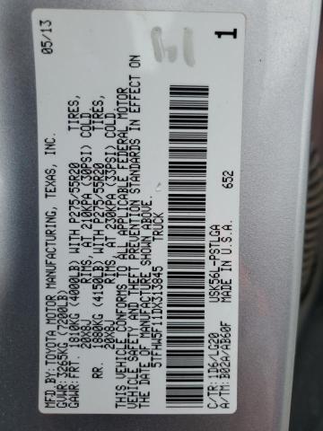 2013 TOYOTA TUNDRA CRE - 5TFHW5F11DX313845