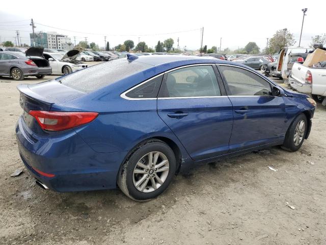 HYUNDAI SONATA SE 2015 blue  gas 5NPE24AF7FH150693 photo #4