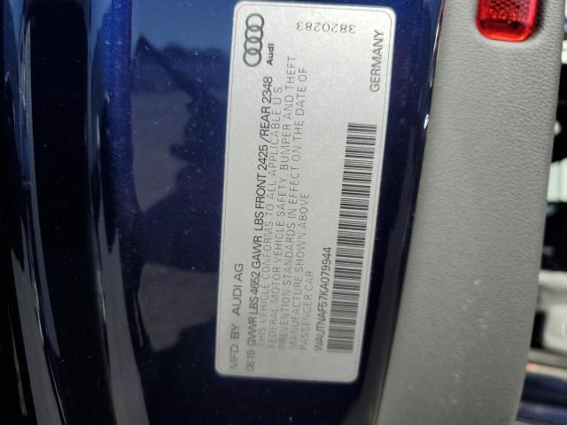 2019 AUDI A5 PREMIUM - WAUTNAF57KA079944